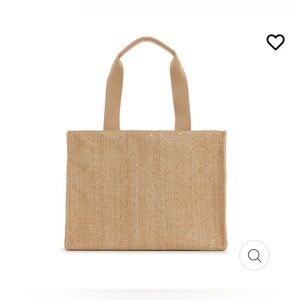 TRVL Luxe Tote Bali Straw Cane Sand Bag
